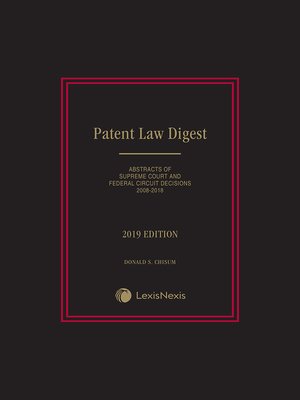 cover image of Patent Law Digest